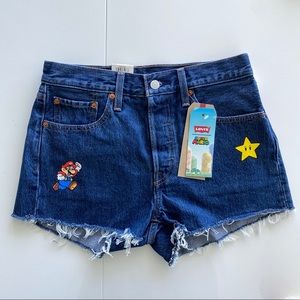 Levi’s 501 Super Mario Jean Shorts